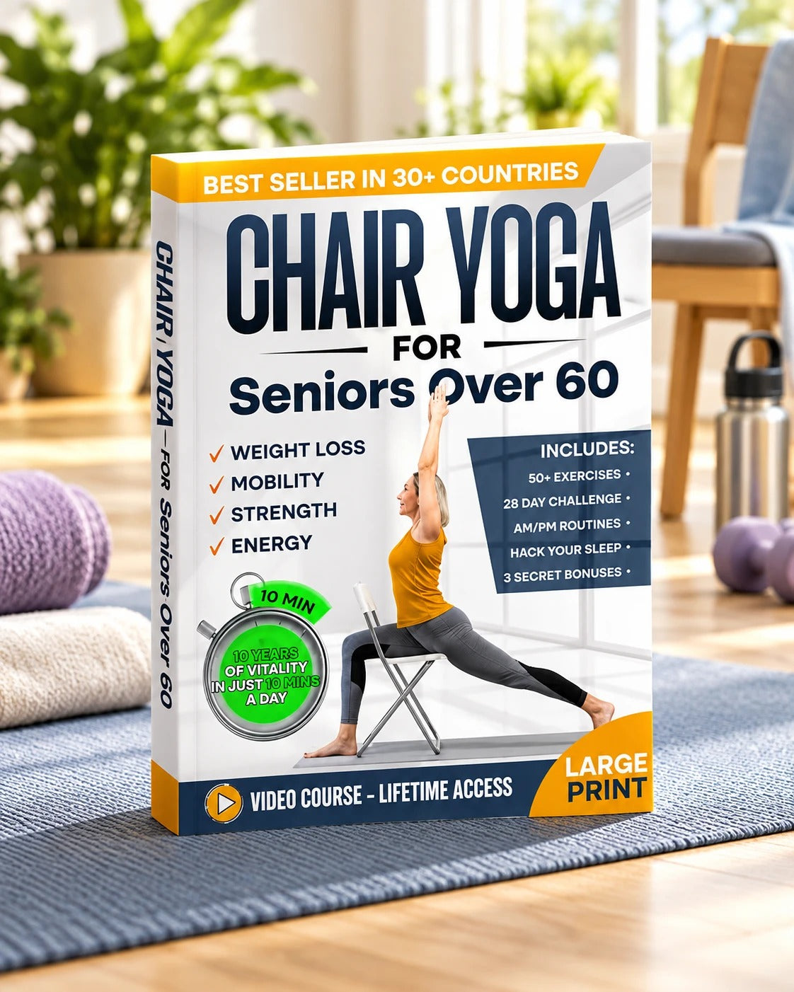 Chair Yoga for Seniors over 60