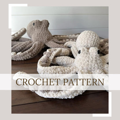 Anchor the Octopus Crochet Pattern — 2-Size Bundle