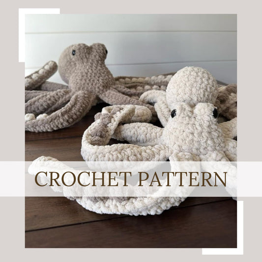 Anchor the Octopus Crochet Pattern — 2-Size Bundle