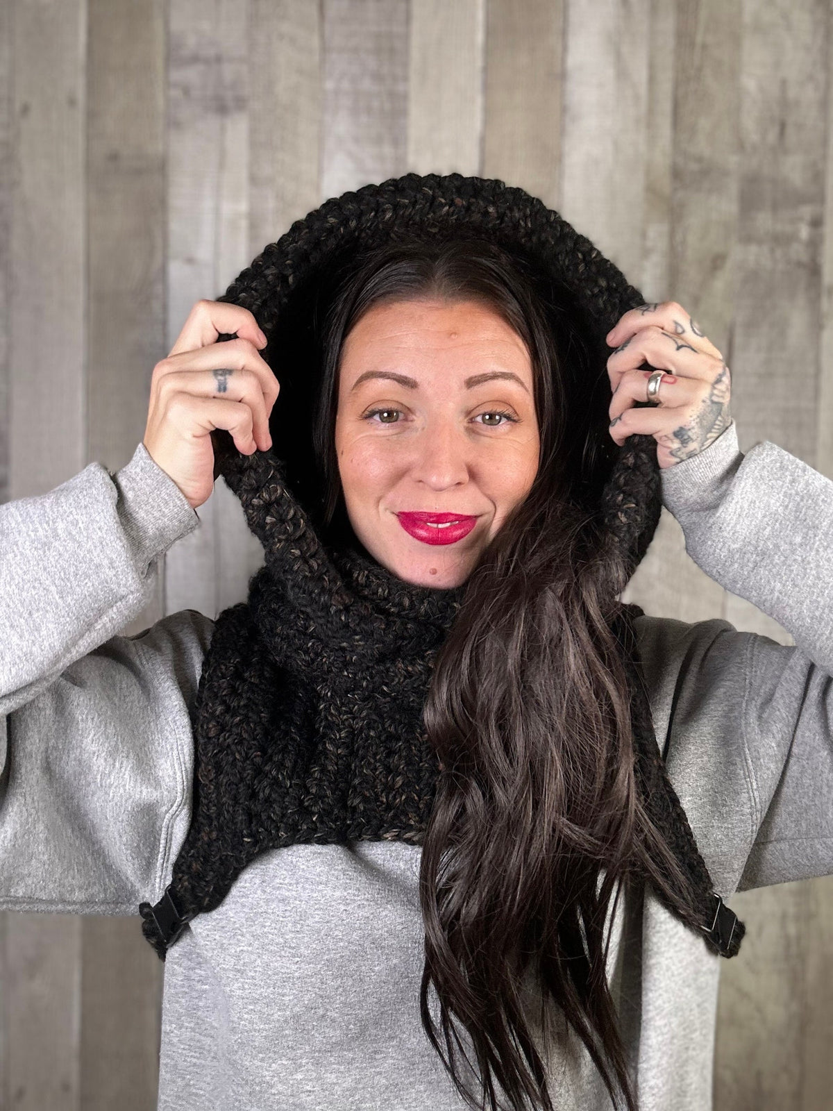 Matrixx Hood Crochet Pattern — Hooded Cowl