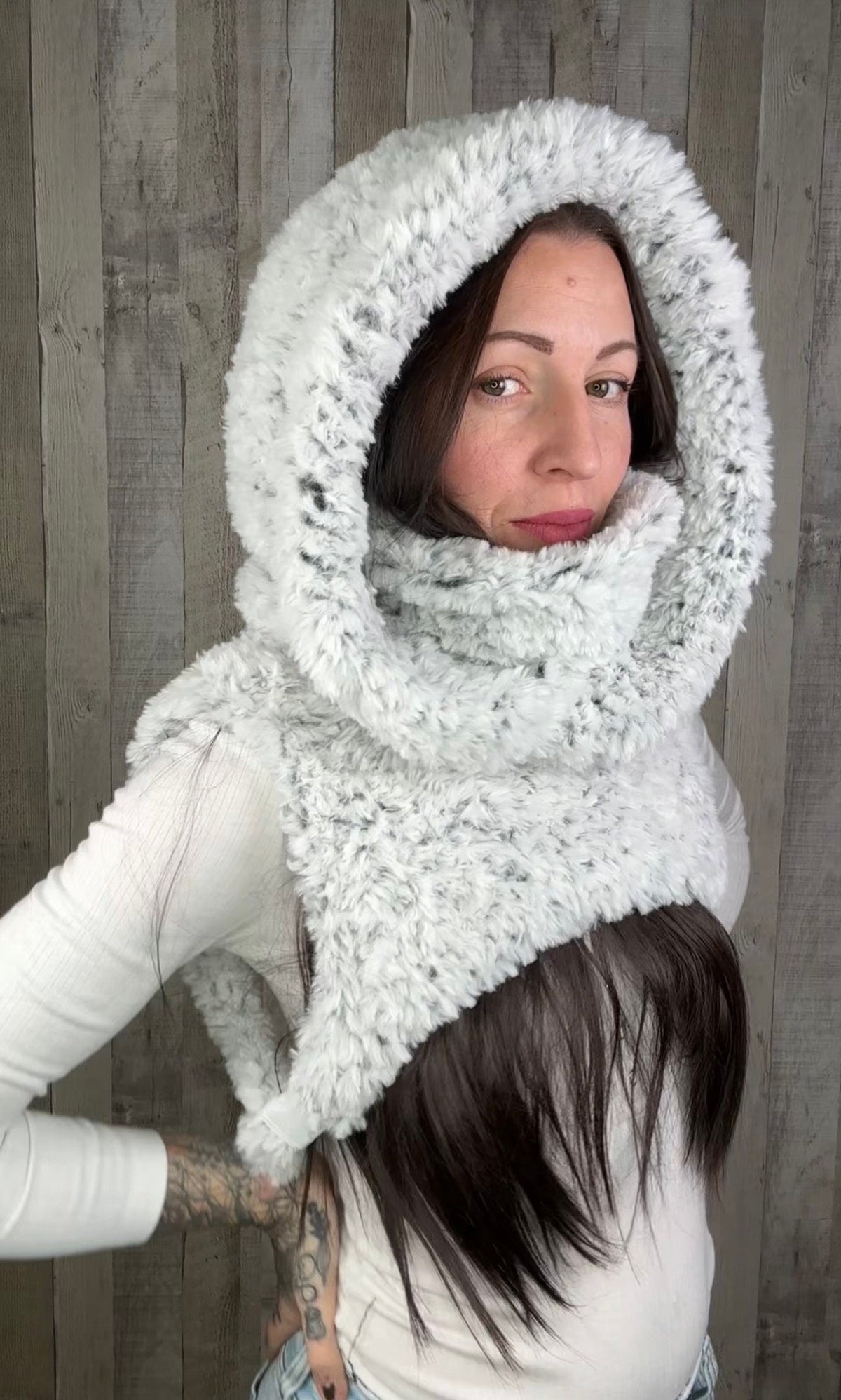 Matrixx Hood Crochet Pattern — Hooded Cowl