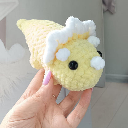 No-Sew Triceratops Crochet Pattern