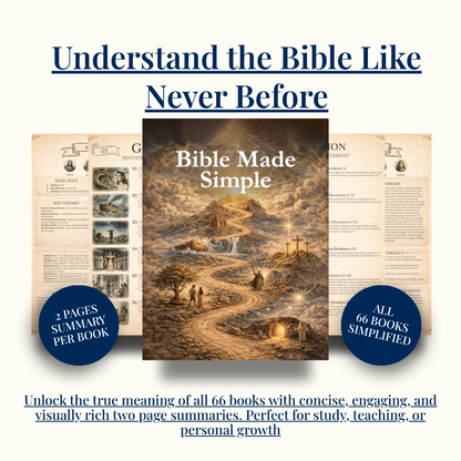 The Bible Made Simple - Understand the Bible like never before