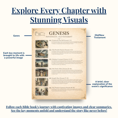Explore every chapter with stunning visuals